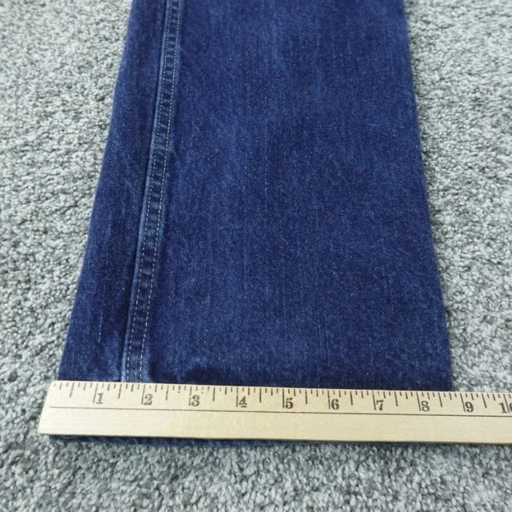 Dickies Jeans Mens 36X34 Dark Blue‎ Denim Pants Straight 5 Pocket Outdoor Work
